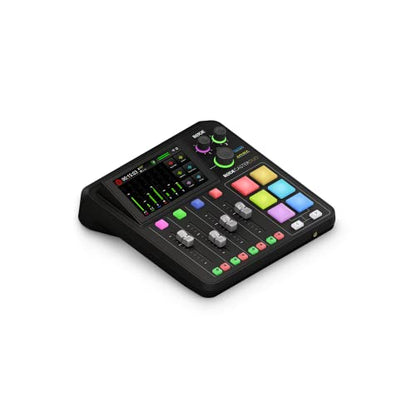 RØDE RØDECaster Duo Compact All-in-One Audio Production Solution for Podcasting, Streaming, Music Production and Content Creation (Black) - color: Black, style: RC Duo
