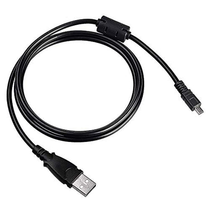 MaxLLTo Extra Long 5ft 2in1 USB Data SYNC-Charge Charging Cable Cord for Nikon Coolpix P50 P60 P80 P1200 Camera