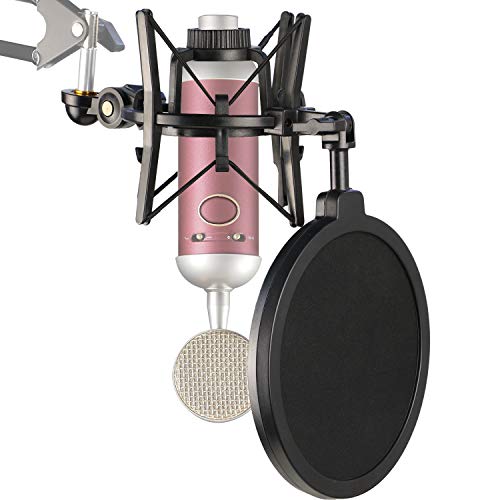 Blue Spark Shock Mount with Pop Filter, Windscreen and Shockmount to Reduce Vibration Noise Matching Mic Boom Arm for Blue Spark SL Microphone by YOUSHARES - size: Shock Mount with Pop Filter for Blue Spark