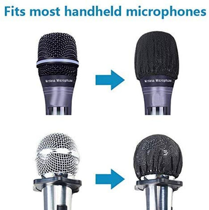 200 Pcs Disposable Microphone, Non-Woven Fabric, USB Connector, for Karaoke, Press Conferences, Recording Rooms