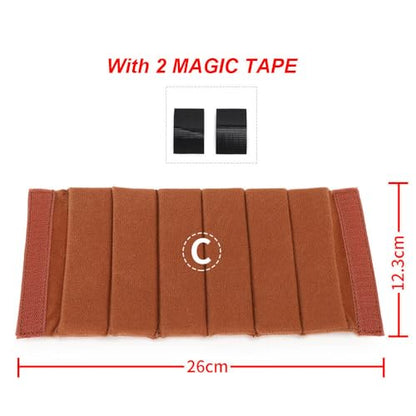4-Pack Camera Bag Case Insert Partition Divider Separator Pad Protective Lens Camera Bag Dividers Inserts Compatible with Canon Sony etc...