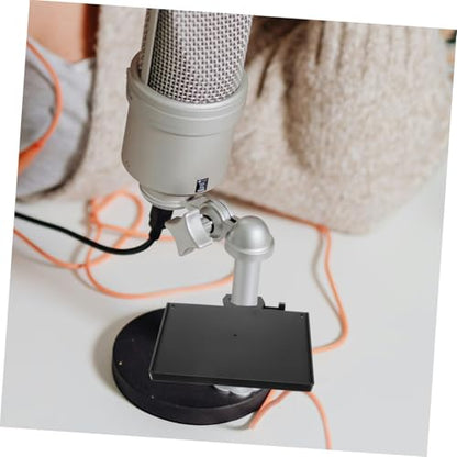 ERINGOGO Recording Mic Stand Tray Sound Card Organizer for Musicians Podcasting Live Streaming Modern Design for Home Studios Professional Venues