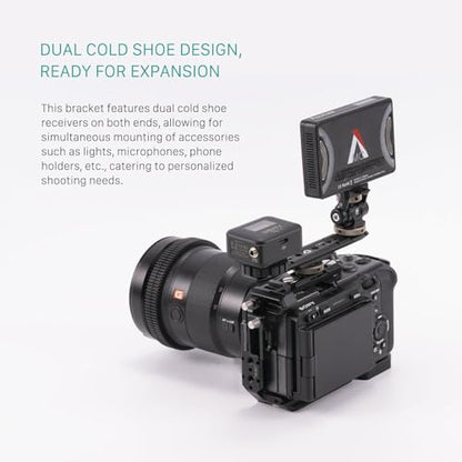 Tilta Cold Shoe Expanded Bracket – Black | Universal | TA-CEB-B
