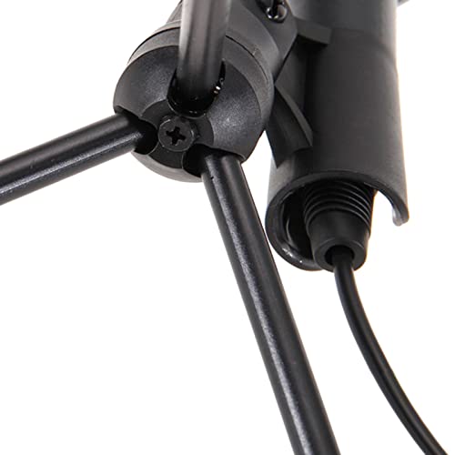 SF-920 Professional Condenser Microphone 3.5mm Corded Studio Capacitive Mic with Tripod Stand for PC Desktop Computer Gaming Condenser Microphone with Adjustable Holder