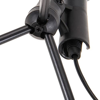 SF-920 Professional Condenser Microphone 3.5mm Corded Studio Capacitive Mic with Tripod Stand for PC Desktop Computer Gaming Condenser Microphone with Adjustable Holder