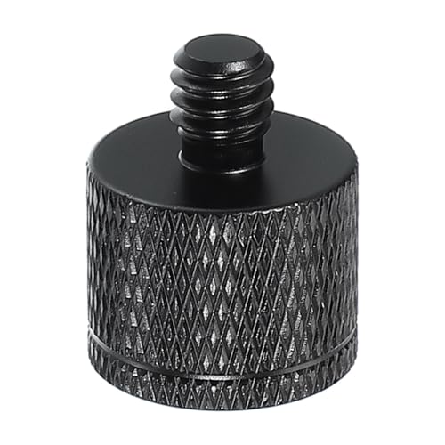 PATIKIL Tripod Screw Adapter M4 Female to 1/4" Male, Tripod Nut Connectors Camera Mount Screw Camera Double Head Converter for Microphone Holder Magic Arms Accessories - size: M4 to 1/4"