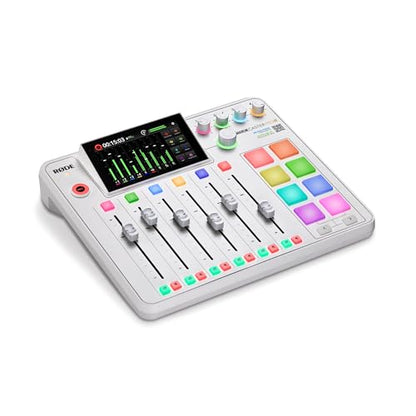 RØDE RØDECaster Pro II All-in-One Production Solution for Podcasting, Streaming, Music Production and Content Creation (White) - color: White, style: RCP II