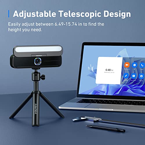 AnkerWork Mini Tripod By Anker, Stand for Webcam, Small Flexible Tripod