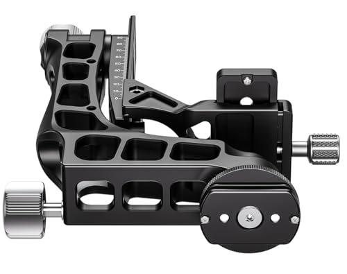Leofoto P Series QR Base Plates, Quick Link Head Base, Anti-Twist Screws, Arca Compatible (P-BV10) - size: P-BV10