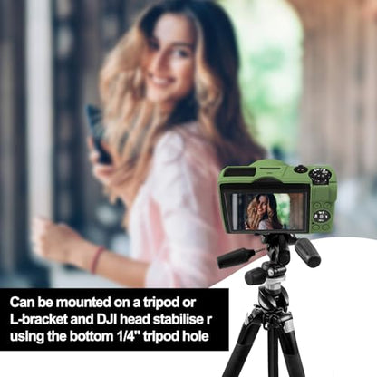 Easy Hood Case for Canon Powershot G7 X Mark III Digital Camera, Soft Silicone Protective Cover with Removable Lens Cover for Canon Powershot G7X Mark III DSLR Camera (Green) - color: Green