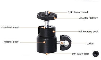 25'' Webcam-Mount Stand Clamp Holder for Acer 4K,ACR100 Webcams