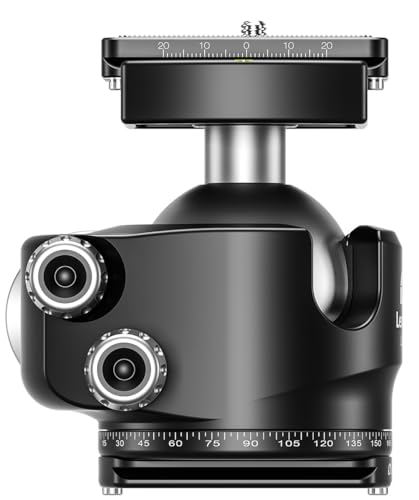 Leofoto P Series QR Base Plates, Quick Link Head Base, Anti-Twist Screws, Arca Compatible (P-LH55) - size: P-LH55