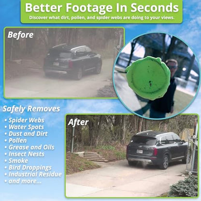 PRO Surveillance Cleaning Kit - Safely Clean Any Security Camera Safely from The Ground