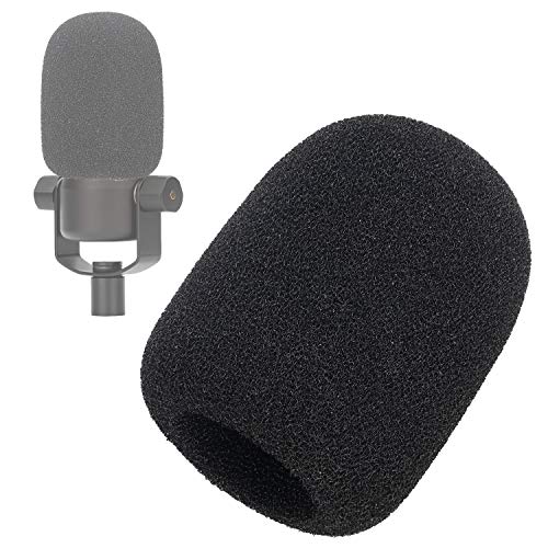 SUNMON PodMic Pop Filter Windscreen - Perfect Mic Foam Cover Compatible for Rode PodMic Microphone into Clean Sounding with No Wind Sounds - size: For Rode PodMic/WS2 Foam Cover
