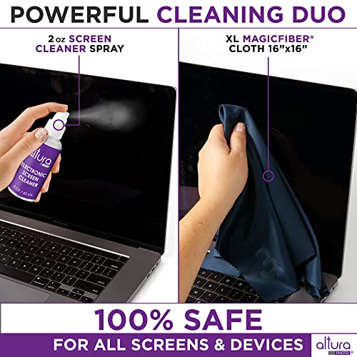 Keyboard Cleaner & Laptop Cleaning Kit for Computer, PC, MacBook | All-In-One Electronic Screen Cleaner for Computer, PC, MacBook, iPhone, Camera Accessories