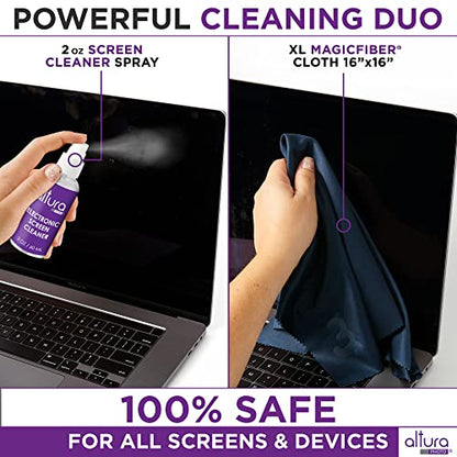 Keyboard Cleaner & Laptop Cleaning Kit for Computer, PC, MacBook | All-In-One Electronic Screen Cleaner for Computer, PC, MacBook, iPhone, Camera Accessories