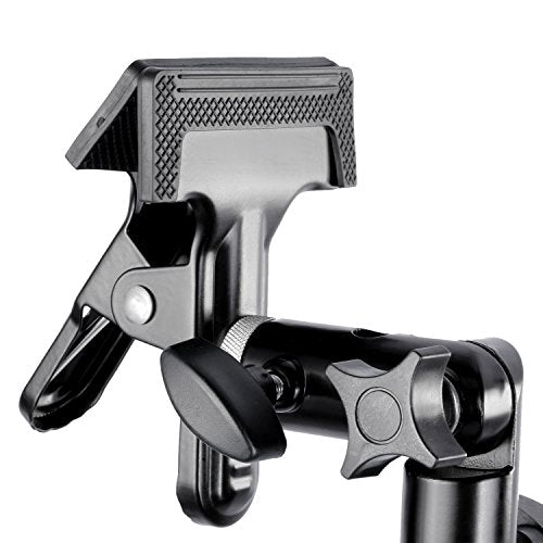 Neewer 2 PCS Photo Studio Heavy Duty Metal Clamp Holder with 5/8" Light Stand Attachment for Reflector - style: CL-02 (2 Pack)