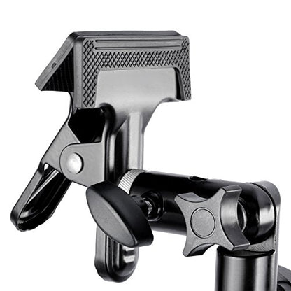 Neewer 2 PCS Photo Studio Heavy Duty Metal Clamp Holder with 5/8" Light Stand Attachment for Reflector - style: CL-02 (2 Pack)