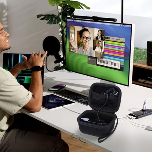 Lebakort Hard Case Compatible with Logitech C920x C922x C920e C920S C922 C920 C310 C930e C922 C615 C525 C270 HD Pro Webcam