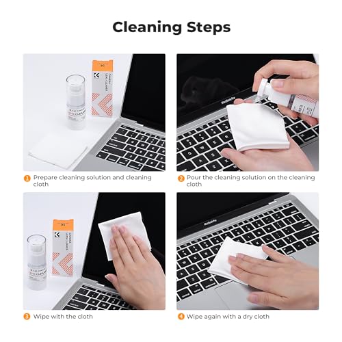 K&F CONCEPT Spray Lens Cleaner Care，Non-Flammable Camera Lens Cleaner | Efficient cleaning, safe for all optical glass. Gentle formula and versatile for multiple devices