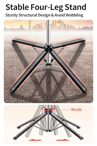Selfie Stick, Phone Tripod 71" Stand 360 Rotation with Detachable Phone Holder & Wireless Remote, Compatible with All Cell Phones, Camera for Content Creator Vlog Live Stream Video Record - style: C19