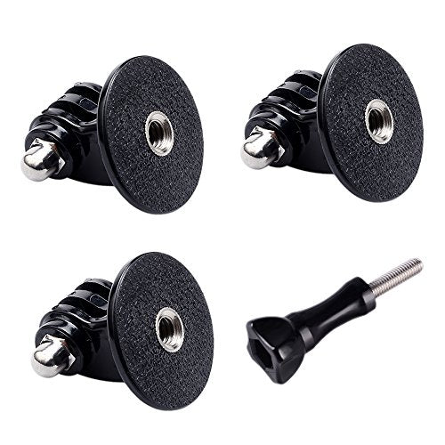 Suptig Tripod Mount Adapter for Gopro Mission 1 Pro, Gopro Hero 13, Hero 12, 11, 10, 9, 8, 7, 6, 5, 4, 3, Hero Session, Lite Hero, Gopro Max, Akaso, DJI osmo Action, Inst360, Akaso Action Camera.