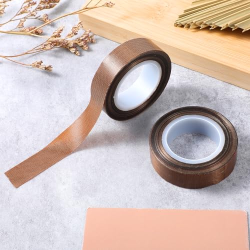 2 Roll Light Dimming Tape, Led Light Strip Tape 0.59 in x 32.8 ft Light Dimming Masking Cover Sticker Soften Lighting Blocking Sticker Fits LED Strips, Cabinet, Cove, TV Backlight (Coffee) - color: 2 Brown