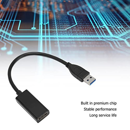 USB3.0 to HDMI Multimedia Interface Adapter Video Adapter Converter | HD Multimedia Interface, Video Adapter Converter, For Desktop, For Laptop, PC, Monitor