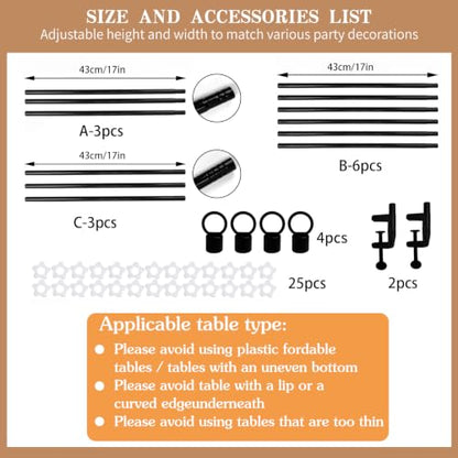 Adjustable Photography Backdrop Stand 98.5in*47.25in - color: Dark-black