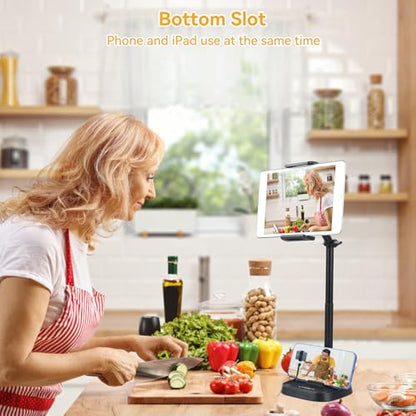 UTEBIT Phone Stand for Desk, 11.8''-17.7'' | Adjustable, Tablet Phone Holder