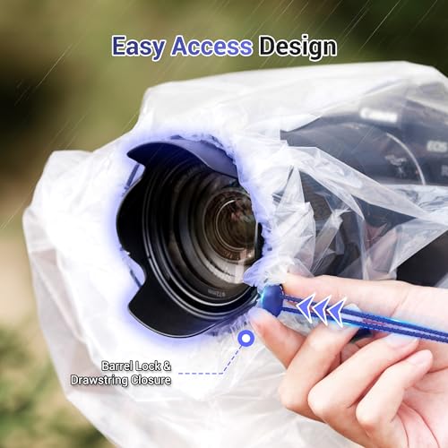 2Pack Clear Stabilizer Rain Cover,Gimbal Stabilizer for Camera fits RS4 Pro RS4 RS 3 Mini Pro,RSC 2,RS 2,Ronin-SC S, Weebill 3S,Crane M2S & More Below 16.3x8.6x7.7 - color: for Stabilizer