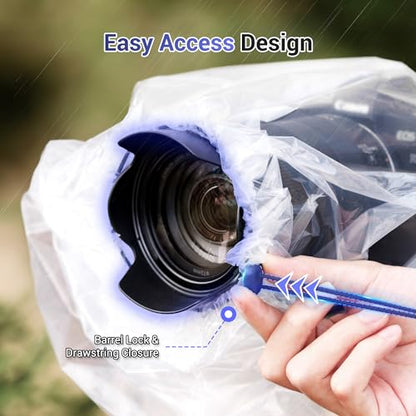 2Pack Clear Stabilizer Rain Cover,Gimbal Stabilizer for Camera fits RS4 Pro RS4 RS 3 Mini Pro,RSC 2,RS 2,Ronin-SC S, Weebill 3S,Crane M2S & More Below 16.3x8.6x7.7 - color: for Stabilizer