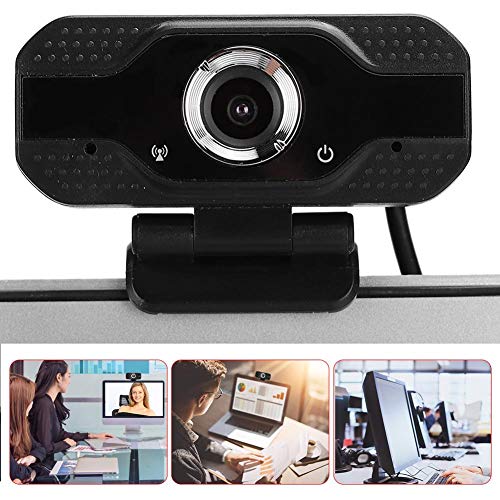 V BESTLIFE Full 1080p Webcam with Microphone for Desktop,USB Online Class Computer Camera,Plug and Play Web Cam Mount Built in Pickup