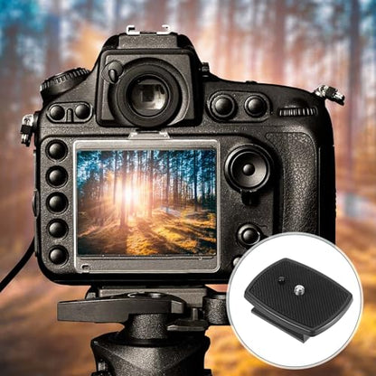 2 Pcs 43mm Camera Tripod Mount, Camera Quick Release Plate Replacement Tripod Accessories for Tripods and Cameras Mount