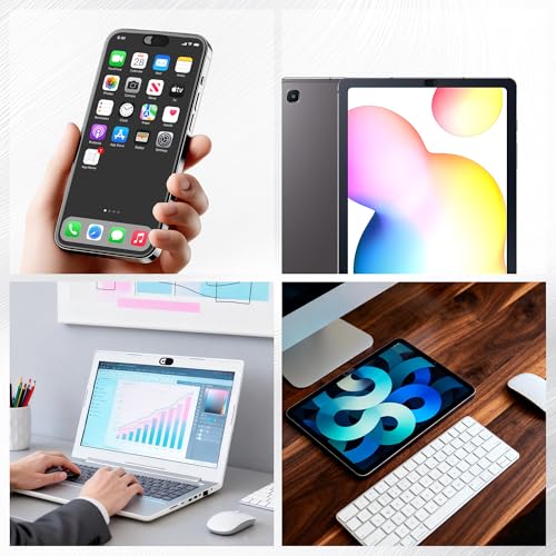 50PCS Webcam Cover Slide, Ultra-Thin Universal Cell Phone Camera Cover, 0.023 Inch Durable Laptop Camera Cover Slide for Smartphone, Computer, Laptop Protect Your Privacy and Security