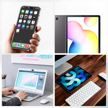 50PCS Webcam Cover Slide, Ultra-Thin Universal Cell Phone Camera Cover, 0.023 Inch Durable Laptop Camera Cover Slide for Smartphone, Computer, Laptop Protect Your Privacy and Security