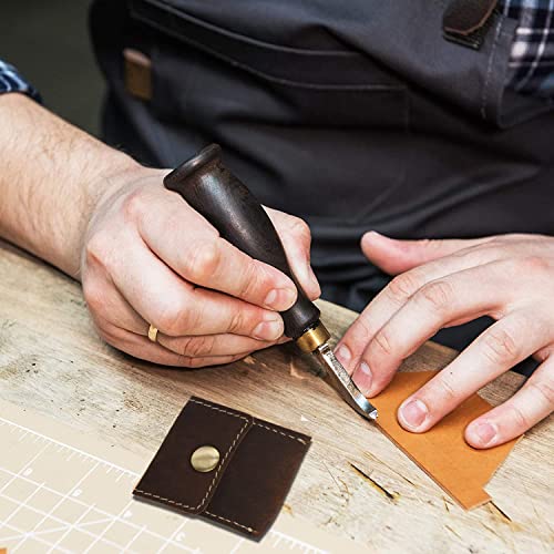 Leather Ring Pouch, Brown Leather Jewelry Holder, Wedding Case for Men and Women - Full Grain Pouch for Engagement Handcrafted Bridal Jewellery Storage, Guitar Picks Camera SD Card Holder - color: Brown