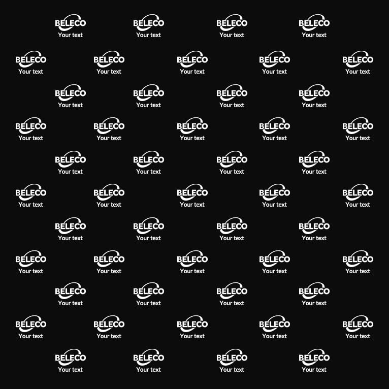 BELECO 10x7ft Custom Backdrop Step and Repeat Banner Customized Backdrop with Logo Text Picture Personalized Background Banner for Events Birthday Wedding Trade Show Business Photos Party Decoration - size: 10x7FT
