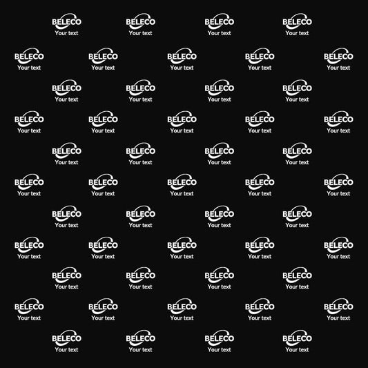 BELECO 20x10ft Custom Backdrop Step and Repeat Banner Customized Backdrop with Logo Text Picture Personalized Background Banner for Events Birthday Wedding Trade Show Business Photos Party Decor - size: 20x10FT