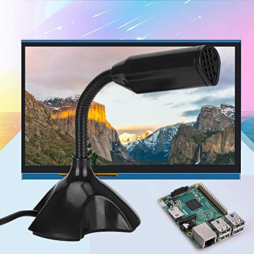 Wendry Desk Recording Microphone,Wired Microphone for 2/3 Computer Microphone Driveless for and Later,USB Plug and Play