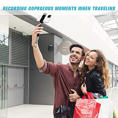 Mini Tripod for Webcam and Phone, Metal Extendable Webcam Stand with Phone Holder, Tripod for Webcam - color: Black