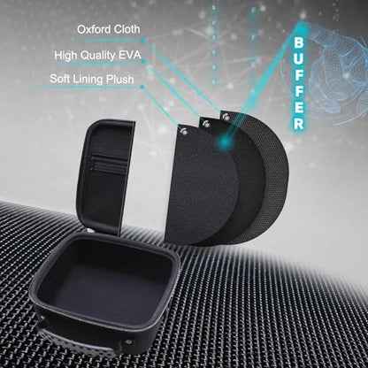 XANAD Hard Camera Case Bag Compatible with Canon EOS Rebel T7/ T100/ R50/ R50 V/RP/ R8/ R6 Mark II/ R7/ R10 DSLR Mirrorless Cameras, for Canon Sony Kodak Panasonic Nikon DSLR Mirrorless Camera,Black - color: Black