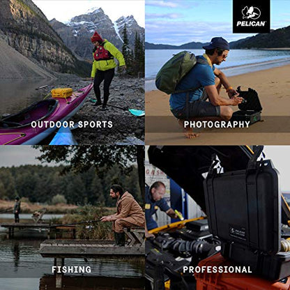 Pelican 1120 Case With Foam (Black) - color: Black, style: With Foam