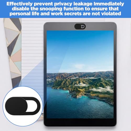 64 Pcs Webcam Cover, Ultra Thin Laptop Camera Cover Slide for Laptop/Cell Phone/PC/Tablet PC Accessories Camera Blocker Slider, Great for Privacy