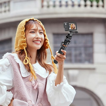 VRIG Hot Shoe Mount Adapter for GoPro Hero 13/12/11/10/9/8/7/6/5, DJI Osmo Action 6/5 Pro/ 4, AKASO Brave 8/7/6 Applicable for Tripod Selfie Stick Monopod and DSLR Camera - style: Cold Shoe to Gopro Adapter
