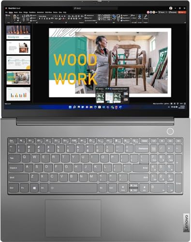 Lenovo ThinkBook 15 Business Laptop (15.6" FHD Anti-Glare, 16GB RAM, 512GB SSD, AMD Ryzen 7 5825U (> Intel i7-1255U)) Fingerprint, 1080p Webcam, Military Grade, Ethernet, Wi-Fi, Win 11 Pro w/Copilot - size: 16GB|512GB SSD, style: Ryzen 7