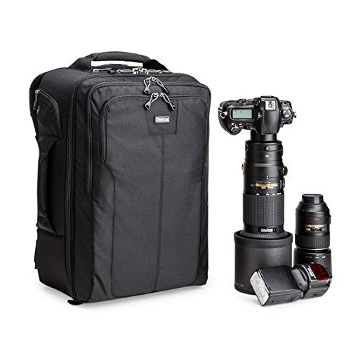 Think Tank Airport Accelerator Large Carry-on Backpack for Camera and Photo Gear - Black