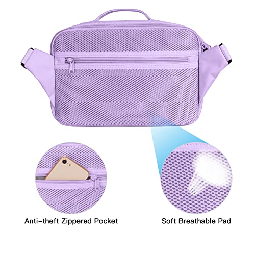 MOSISO Camera Shoulder Bag Case Crossbody Sling Purse, DSLR/SLR/Mirrorless Compact Padded Photography Handbag with Rain Cover Compatible with Canon/Nikon/Sony Cameras and Lenses, Purple - color: Purple