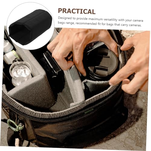 Homoyoyo 6 Pcs Camera Bag Divider Camera Bag Insert Partition Divider Separator Pad Insert Organizer Set Glossy Compartment Reel Cut off Attachment Compartment Partition Suite Reel Liner