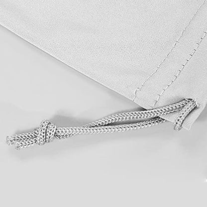 6pcs Eyeglasses Sunglasses Microfiber Pouch Bag, Cell Phone Storage Pouch 7.1" x 3.5" - color: Gray